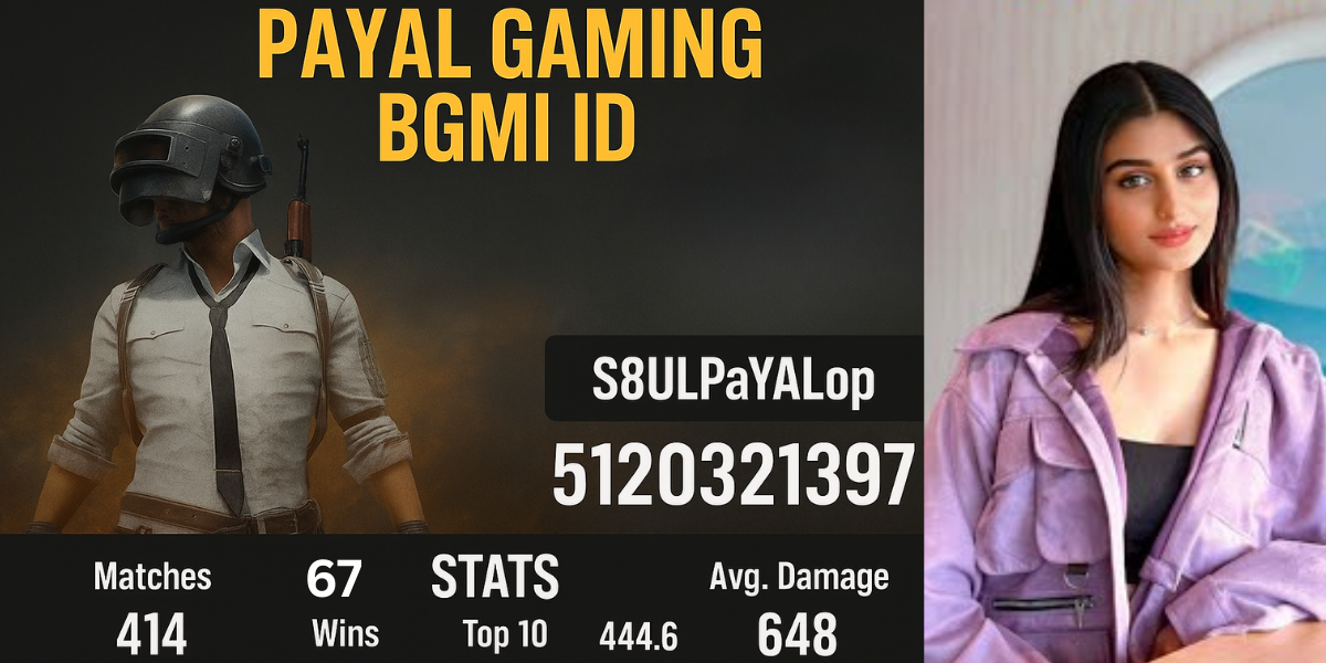 Payal Gaming BGMI ID